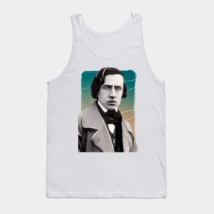 Polish Composer Frédéric Chopin illustration Tank Top